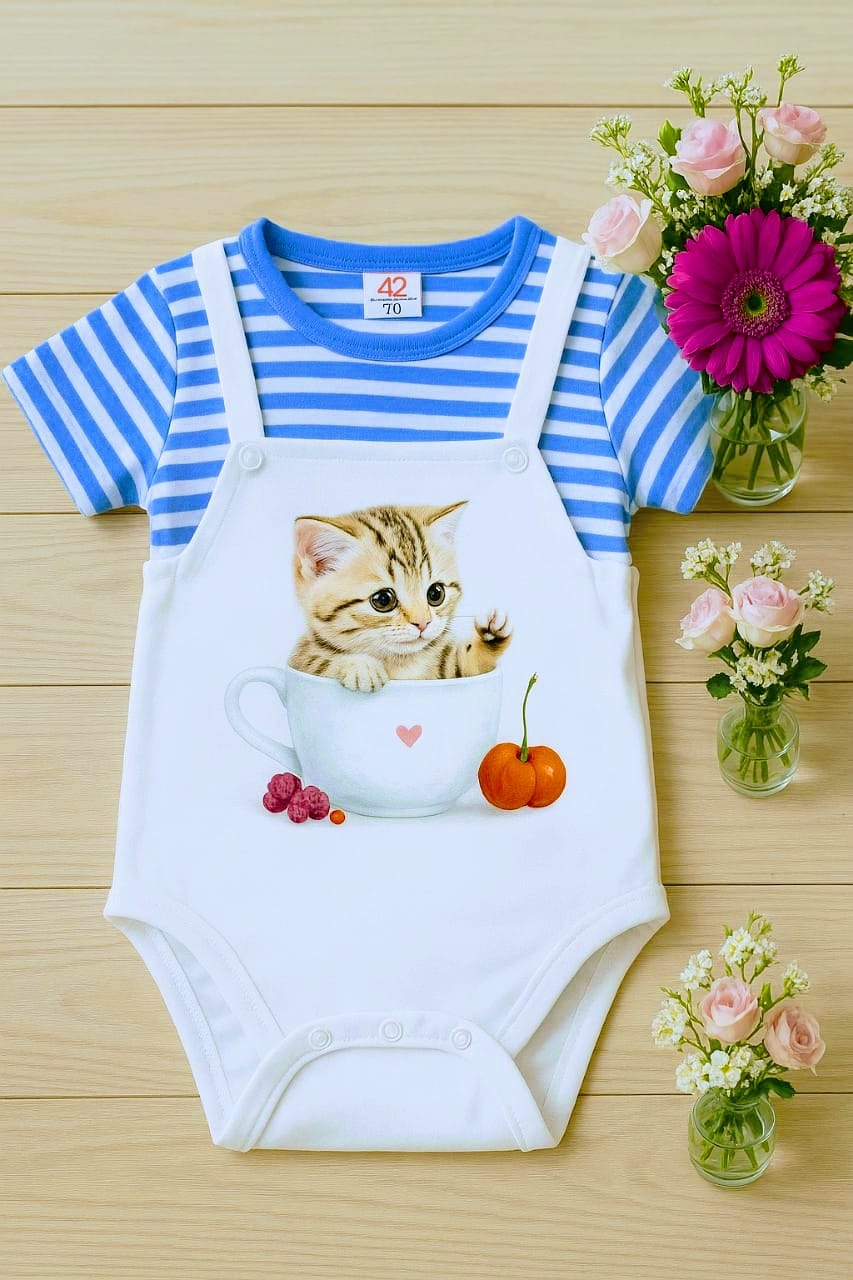Baby romper kipper (0-12 month )(0-3,3-6,6-9,9-12)